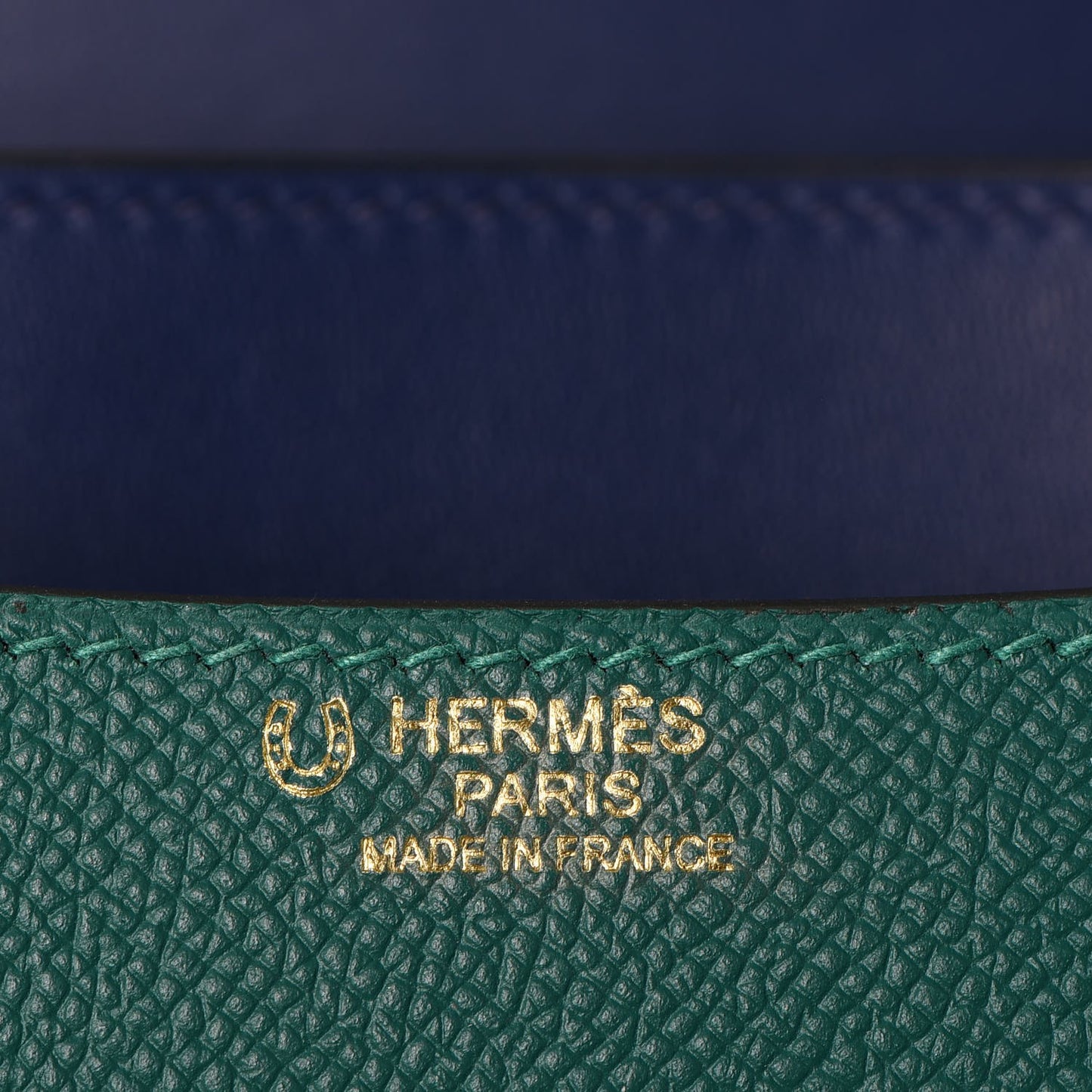 Epsom Horseshoe Constance 24 Malachite Bleu Sapphire