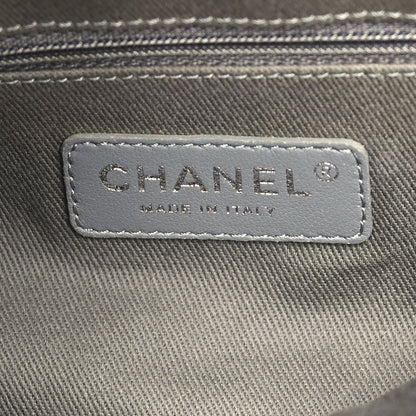 Chanel Canvas Large Graffiti Tote  Grey 6 of 9