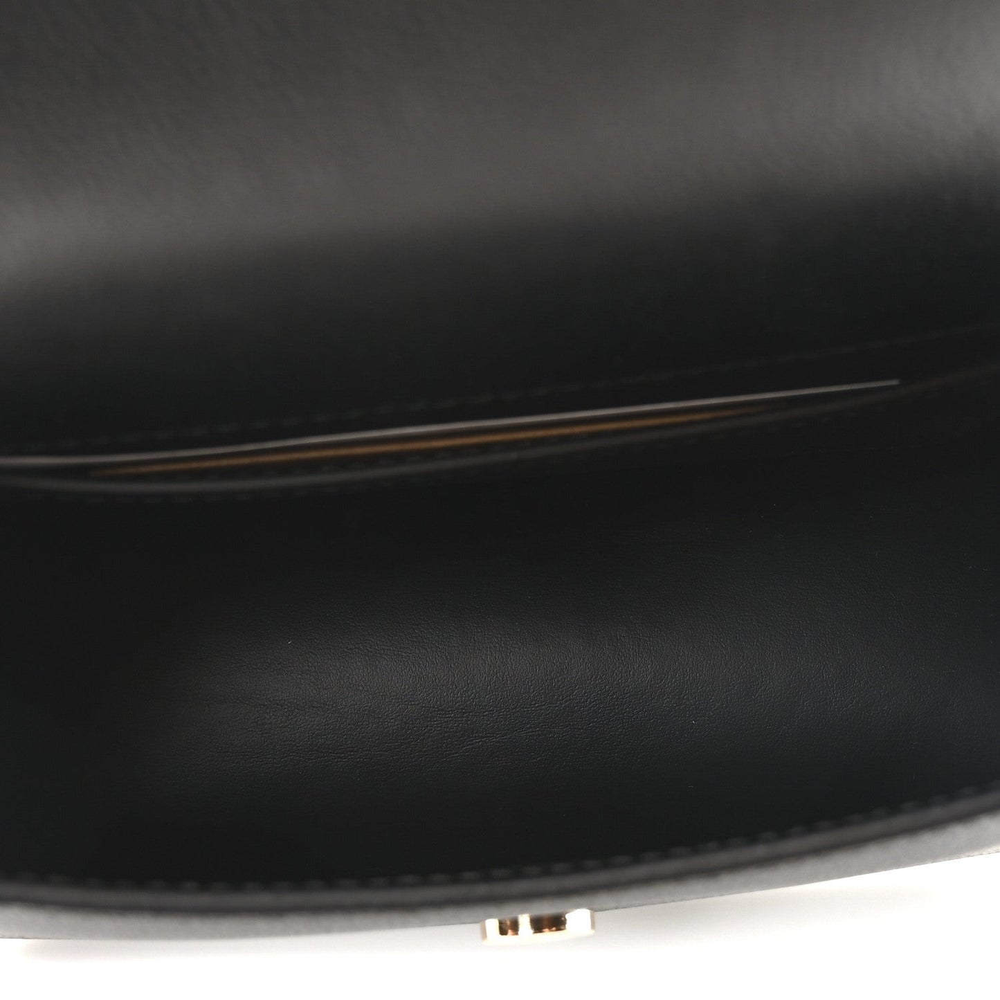 Grained Calfskin House Check Small Madison Shoulder Bag Black