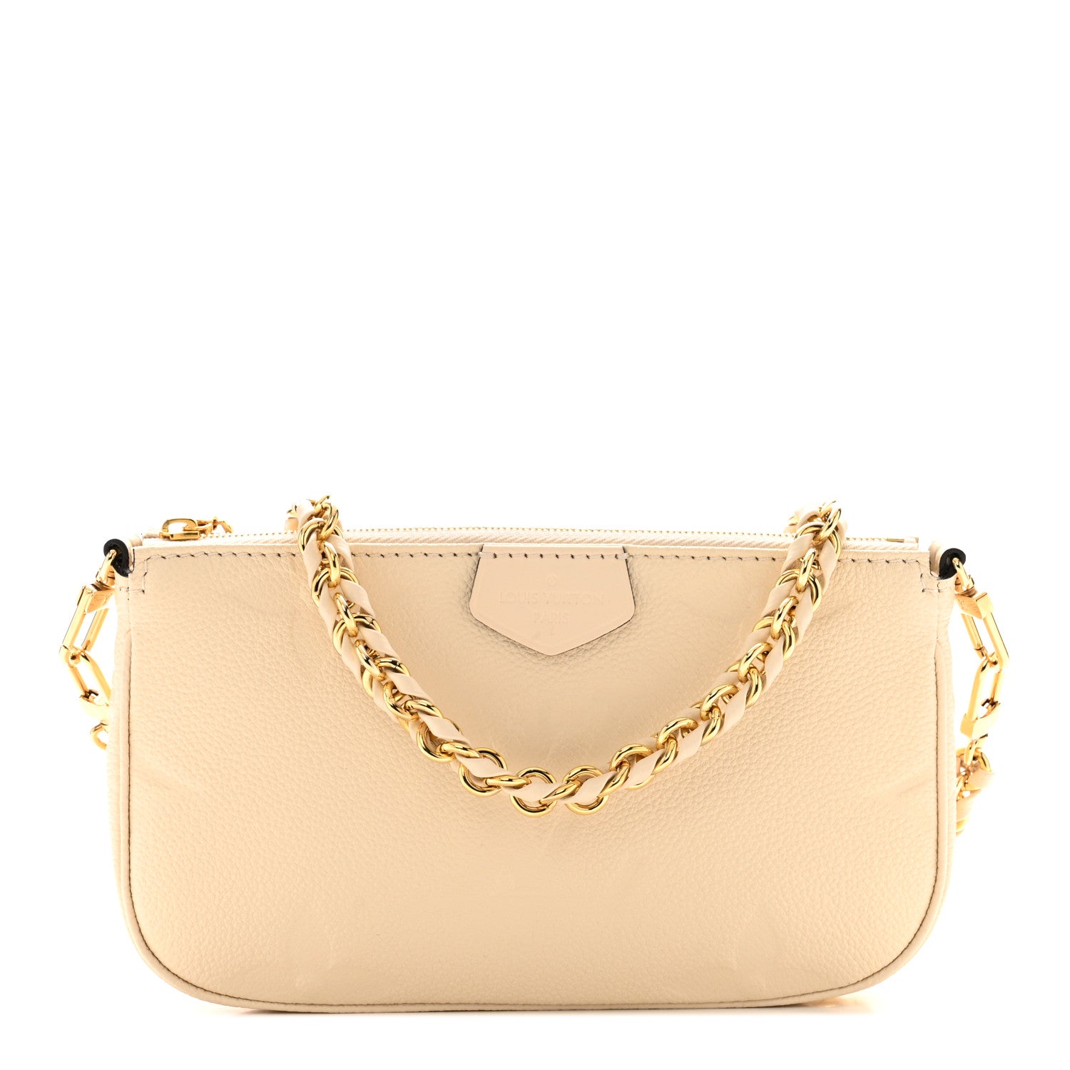 Louis Vuitton Empreinte Monogram Giant Multi Pochette Accessories Mini Pochette Cream 1 of 9