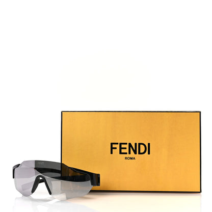Fendi Sport Shield Sunglasses FE 40088U-Y Black 7 of 14