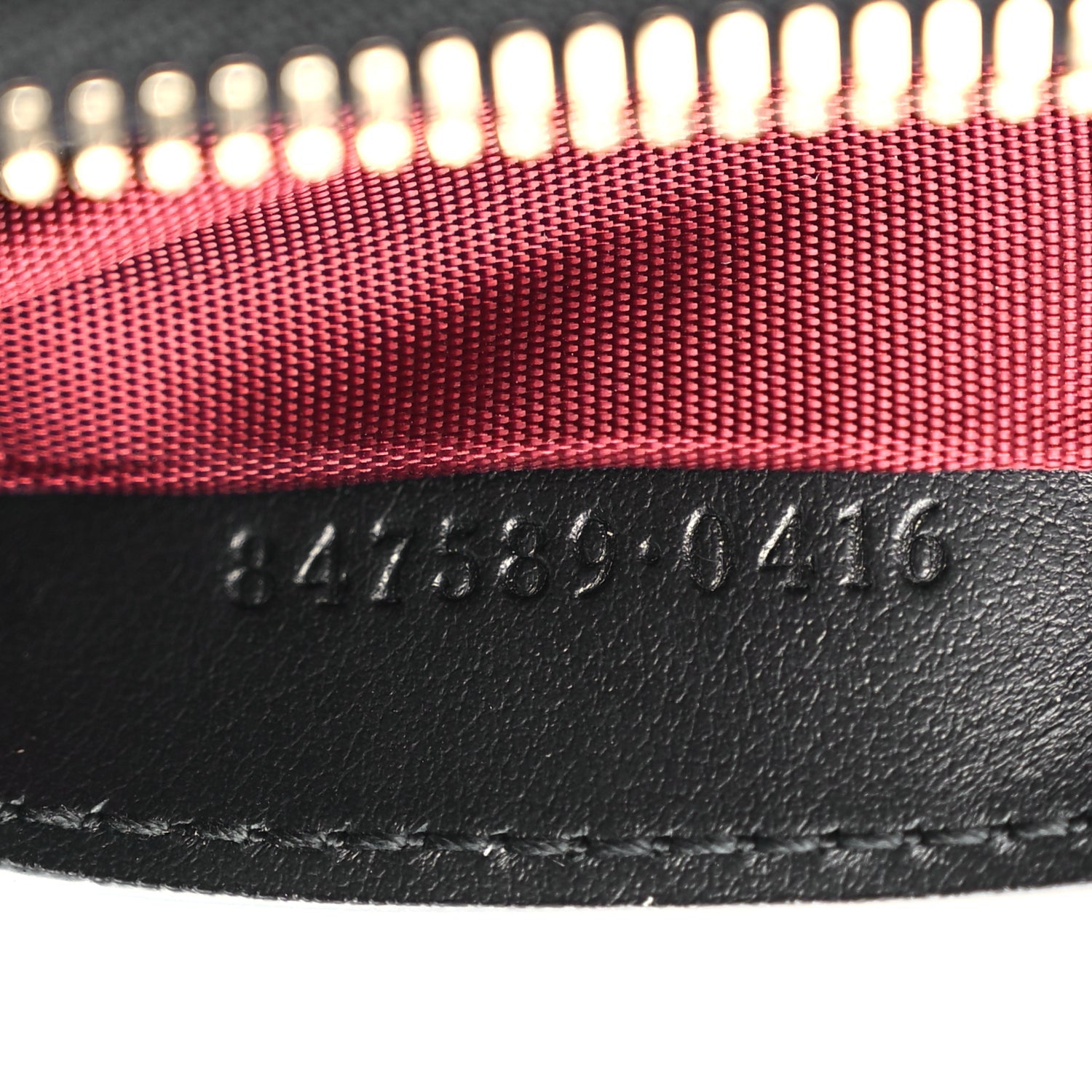 Gucci Calfskin Matelasse Chevron Small GG Marmont Shoulder Bag Black 6 of 10