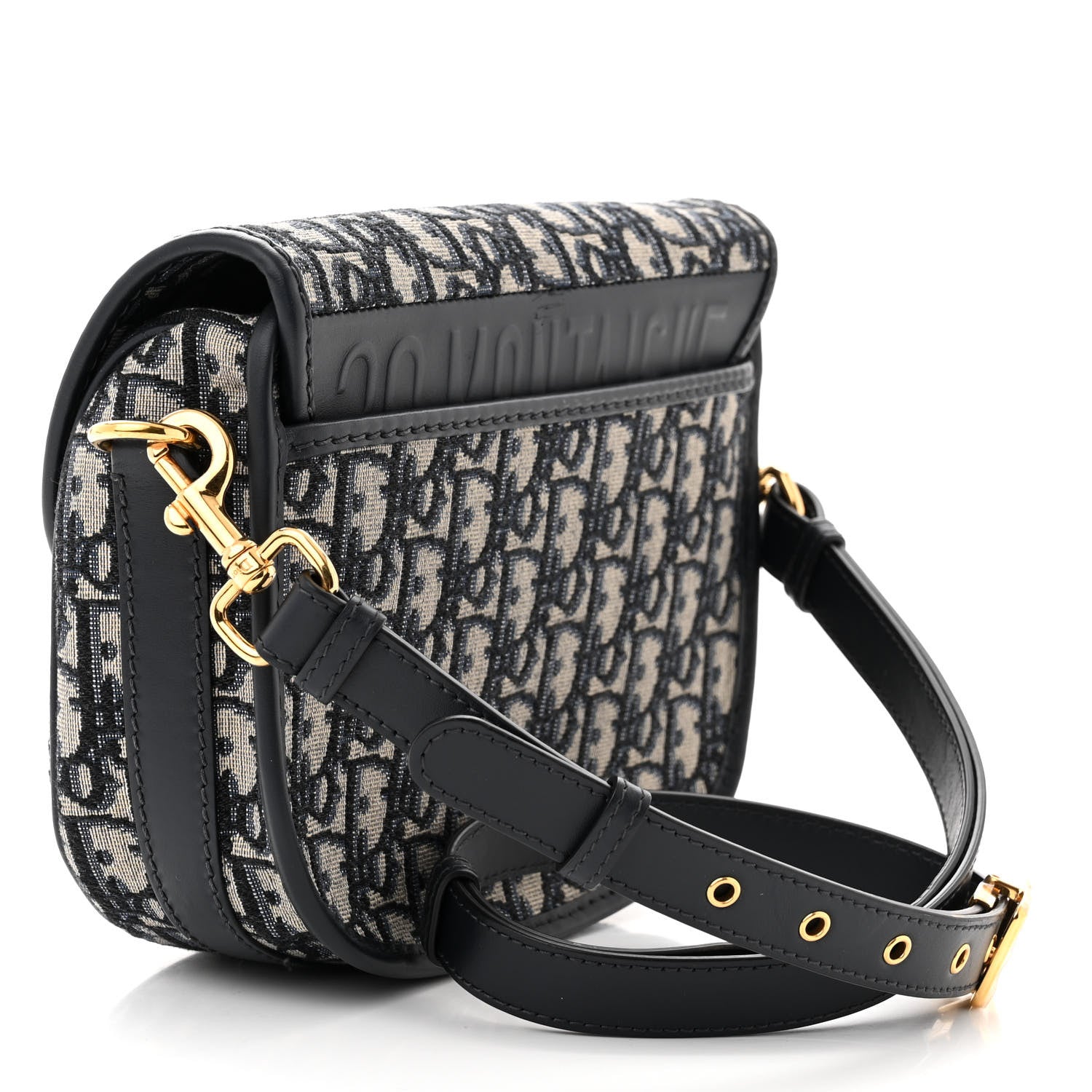 Christian Dior Oblique Medium Bobby Flap Blue 3 of 10