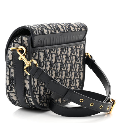 Christian Dior Oblique Medium Bobby Flap Blue 3 of 10