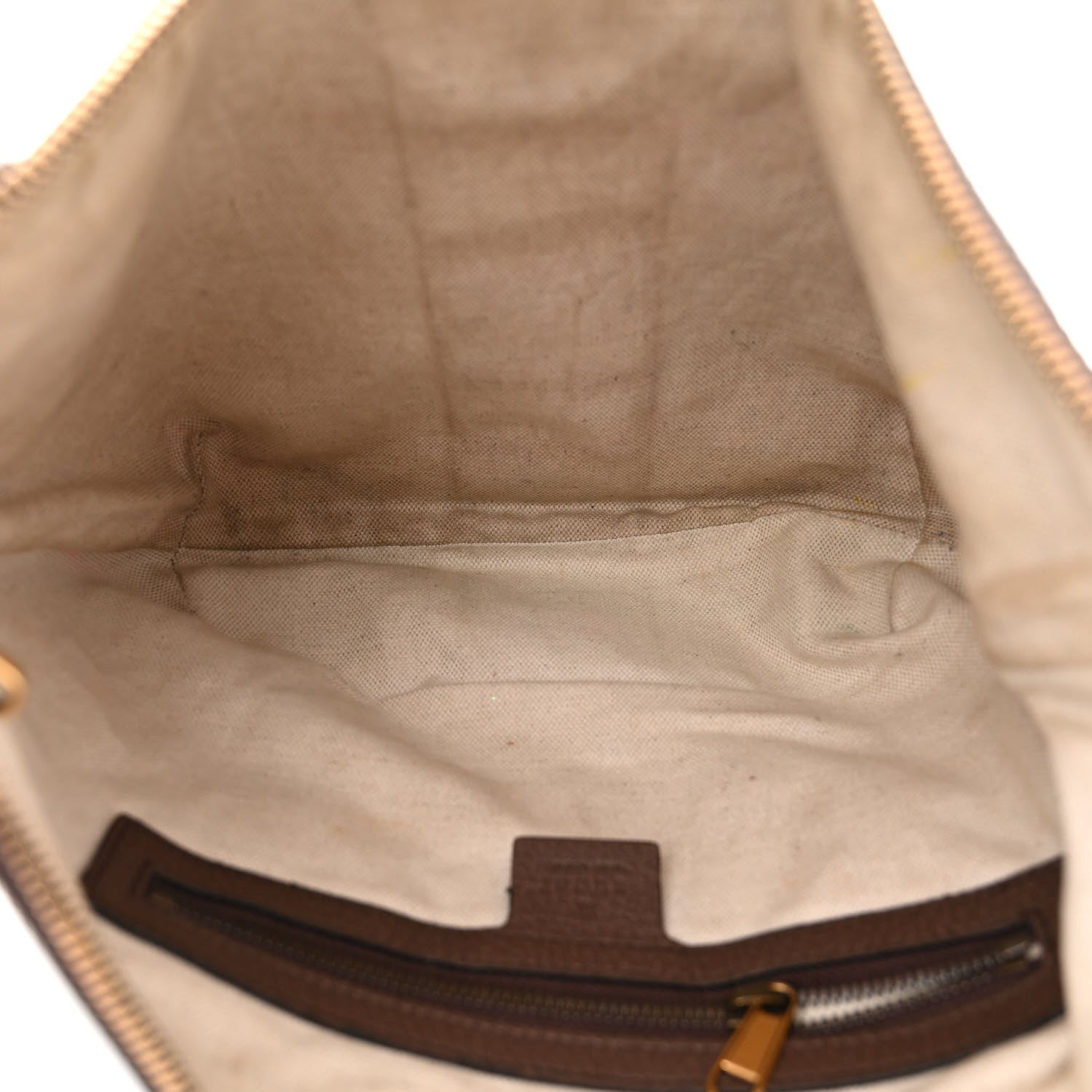 Gucci GG Supreme Monogram Web Small Ophidia Half Moon Hobo Brown 4 of 11