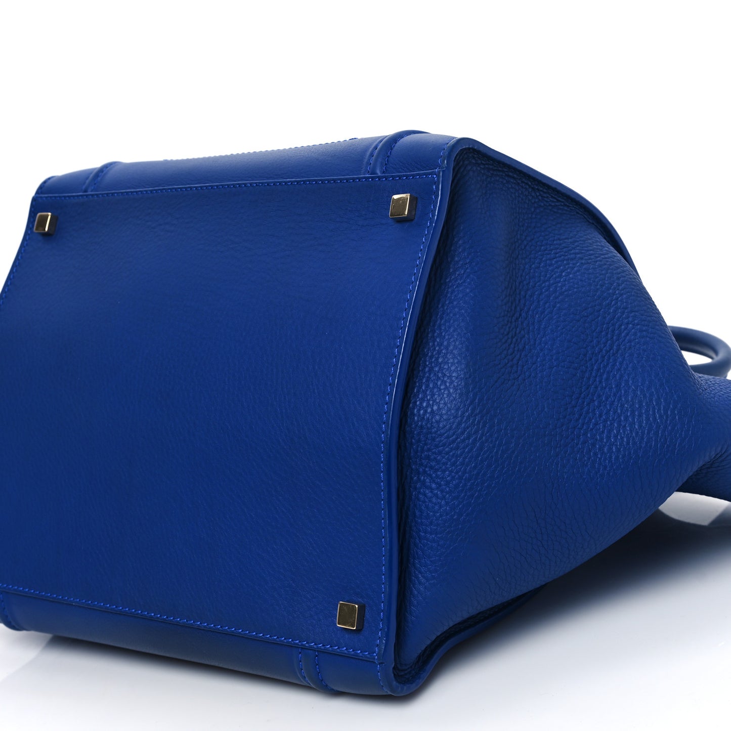 Supple Calfskin Medium Phantom Luggage Royal Blue