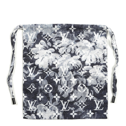Louis Vuitton Monogram Tapestry Bandana Face Mask Set Blue 4 of 6