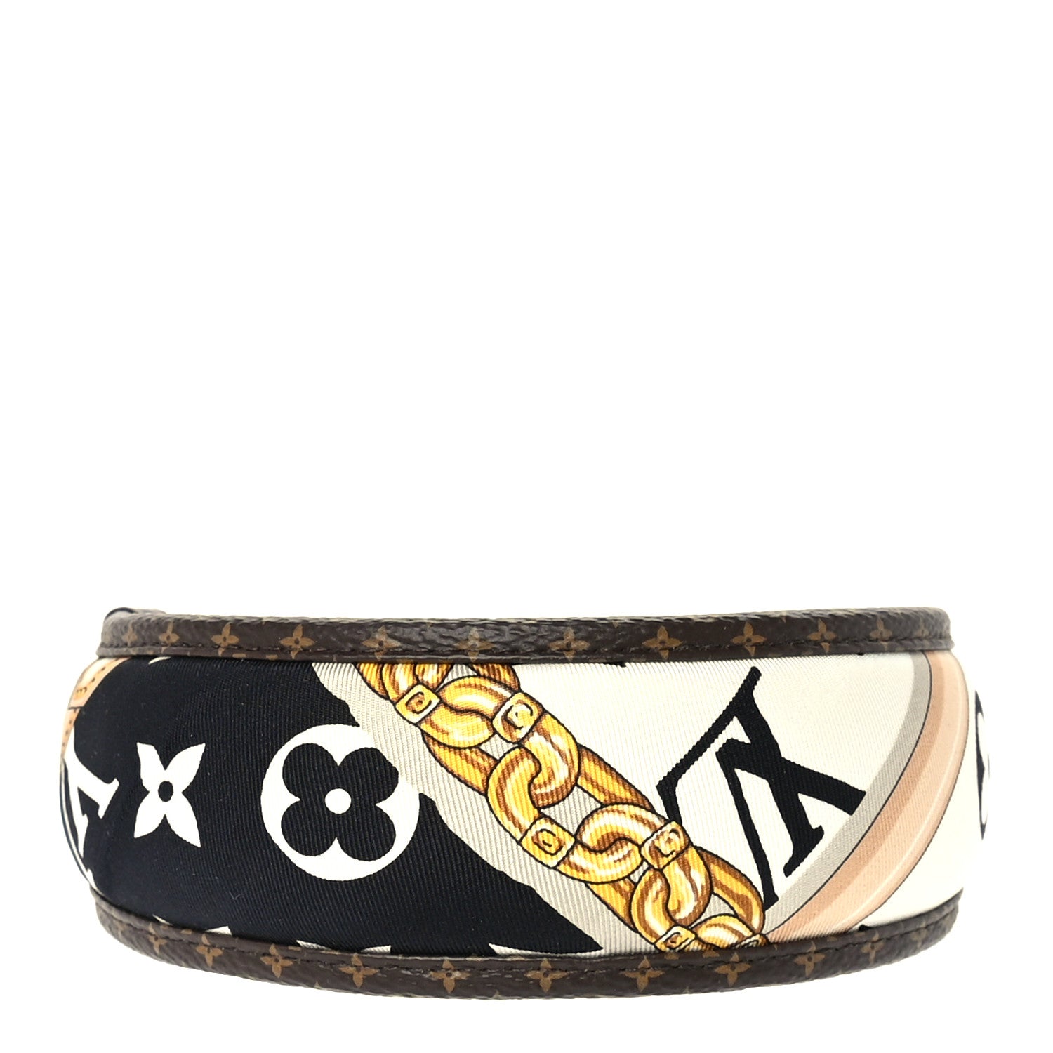 Louis Vuitton Monogram Be Mindful Headband White Multicolor 1 of 4