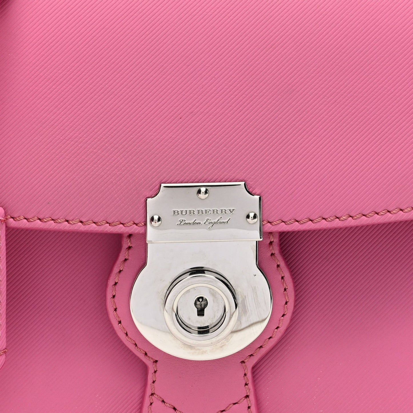 Trench Calfskin Small DK88 Top Handle Bag Rose Pink