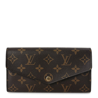 Louis Vuitton Monogram Sarah Wallet NM Rose Ballerine 1 of 7