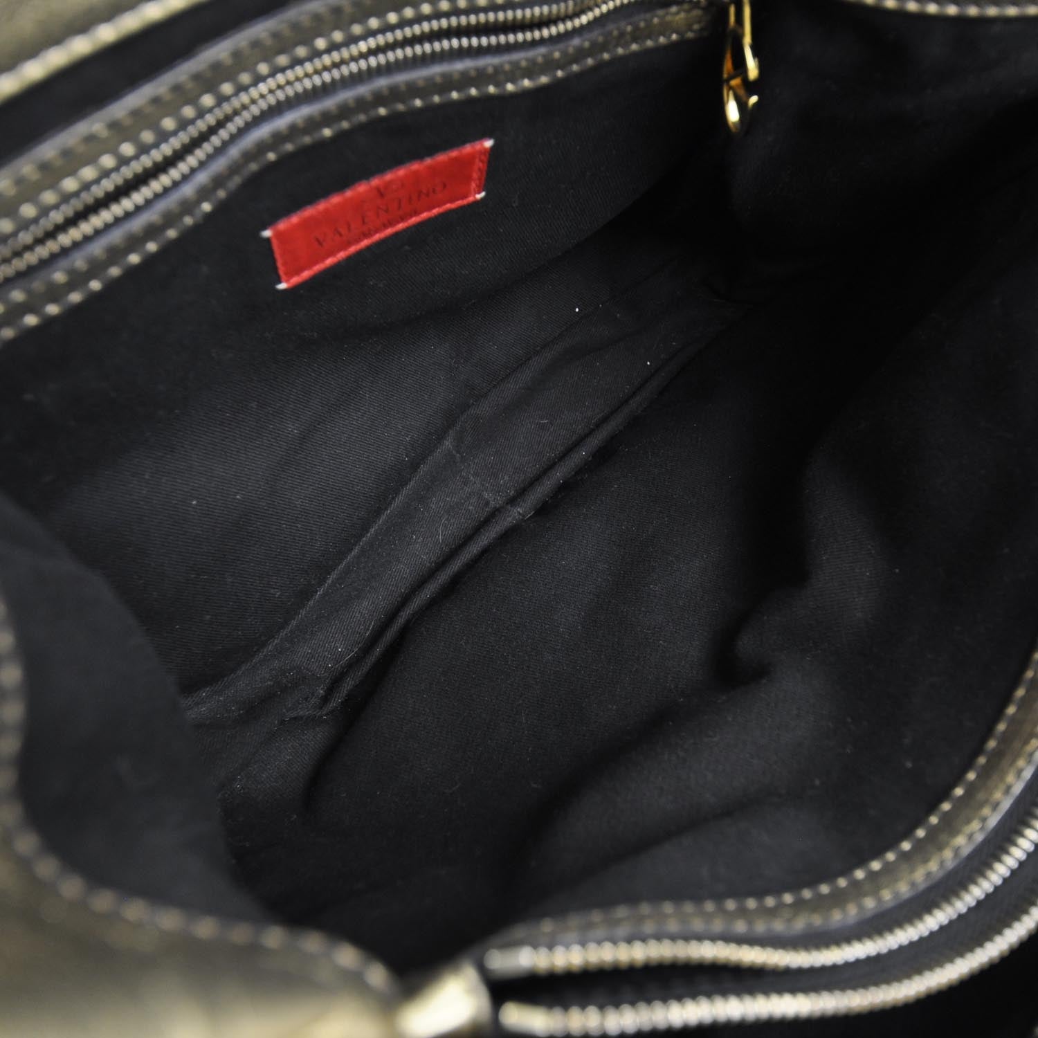 Valentino Garavani Leather Nuage Gold 6 of 9