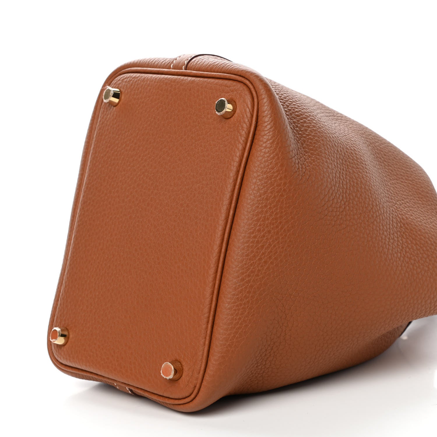 Hermes Taurillon Clemence Picotin Lock 18 PM Gold 9 of 10