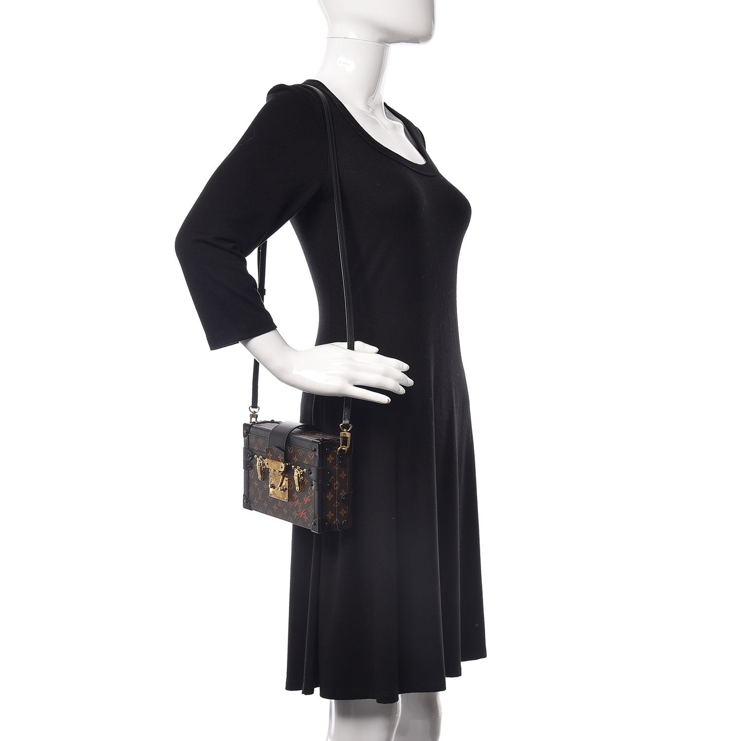 Monogram Petite Malle Black