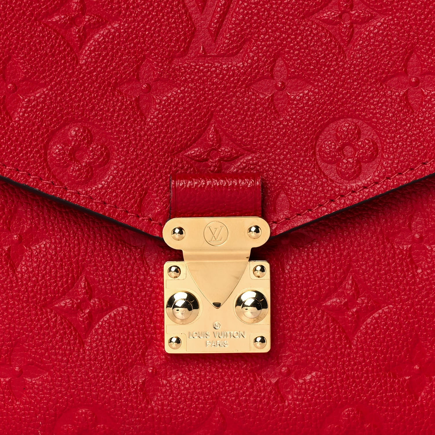 Louis Vuitton Empreinte Pochette Metis Cherry 7 of 9
