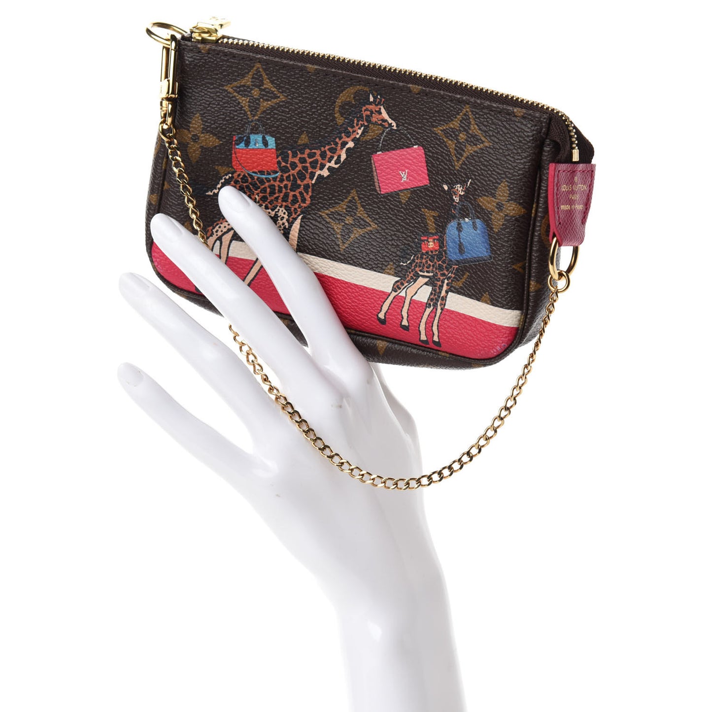 Monogram 2017 Christmas Animation Mini Pochette Accessories