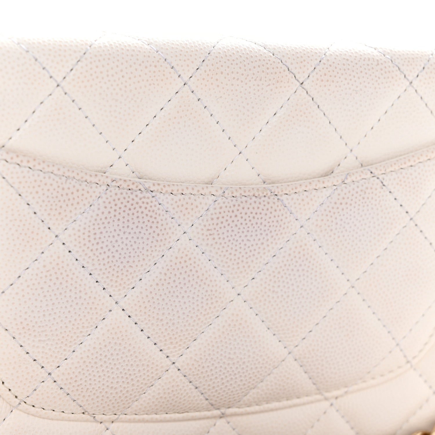 Chanel Caviar Quilted Wallet On Chain WOC White 14 of 14