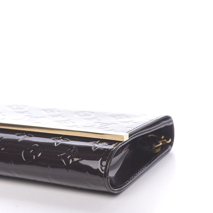 Louis Vuitton Vernis Ana Clutch Amarante 8 of 10