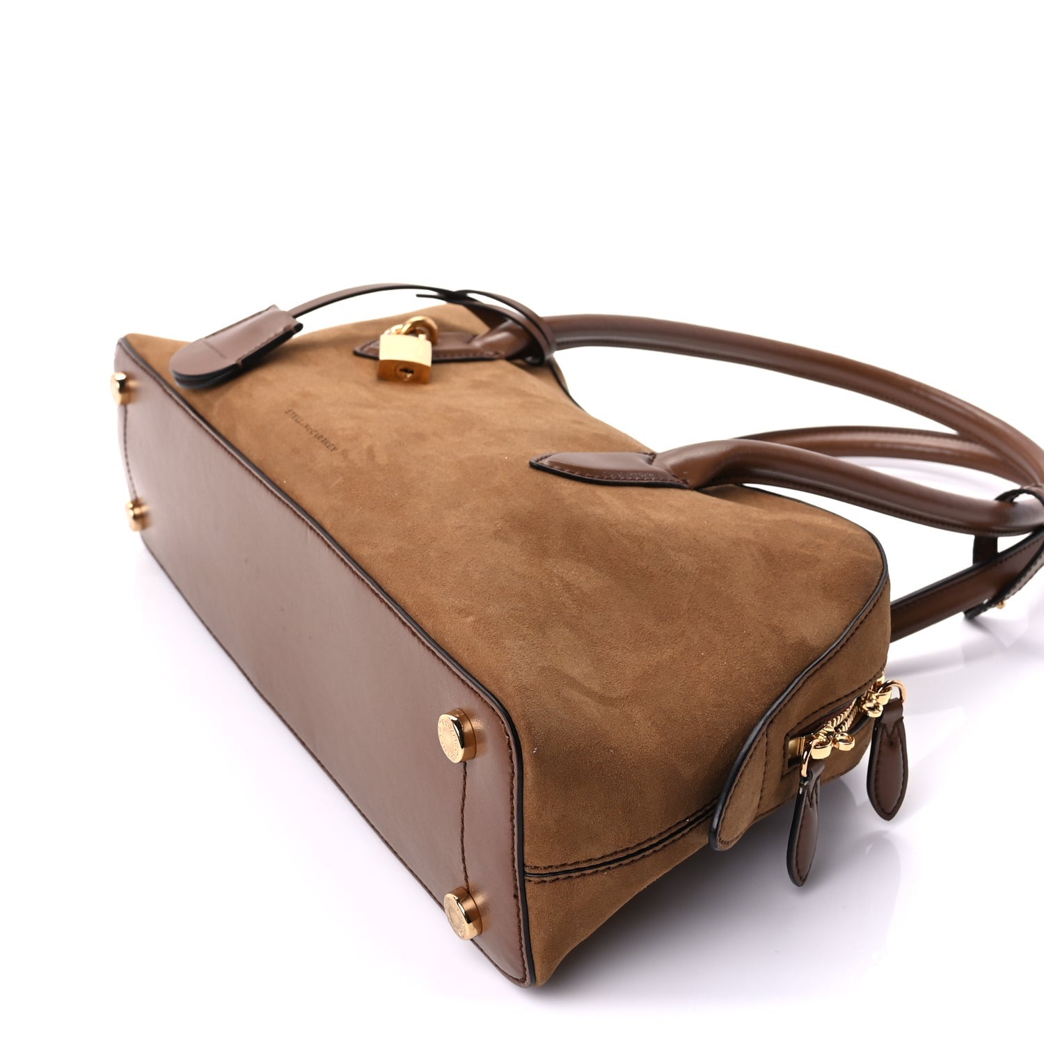 Stella McCartney Vegan Suede Ryder Shoulder Bag  Brandy 8 of 8
