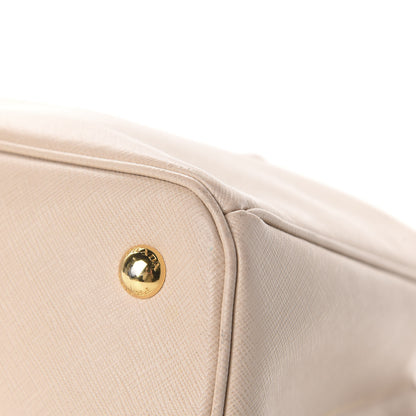 Prada Saffiano Lux Medium Tote Sabbia 8 of 14