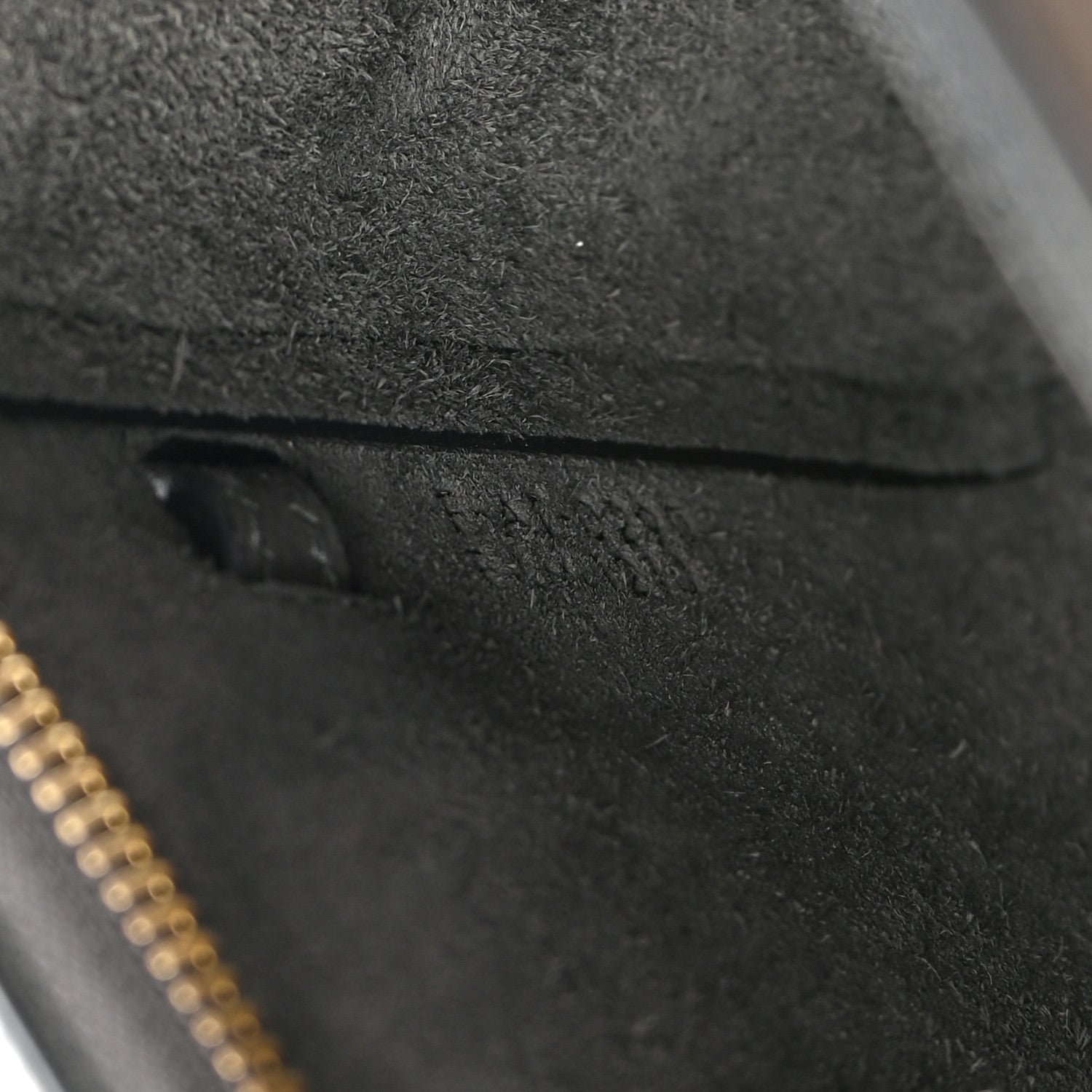 Celine Grained Calfskin Pico Belt Bag Grey 8 of 16