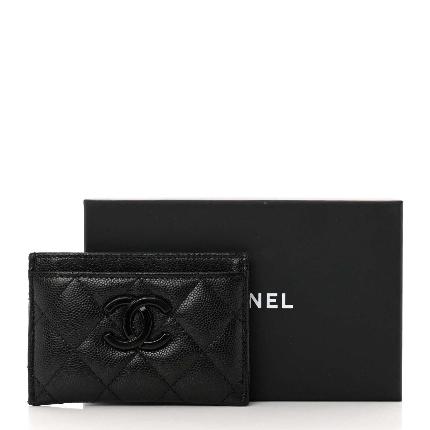 Chanel Caviar Quilted My Everything Card Holder Black 9 of 9