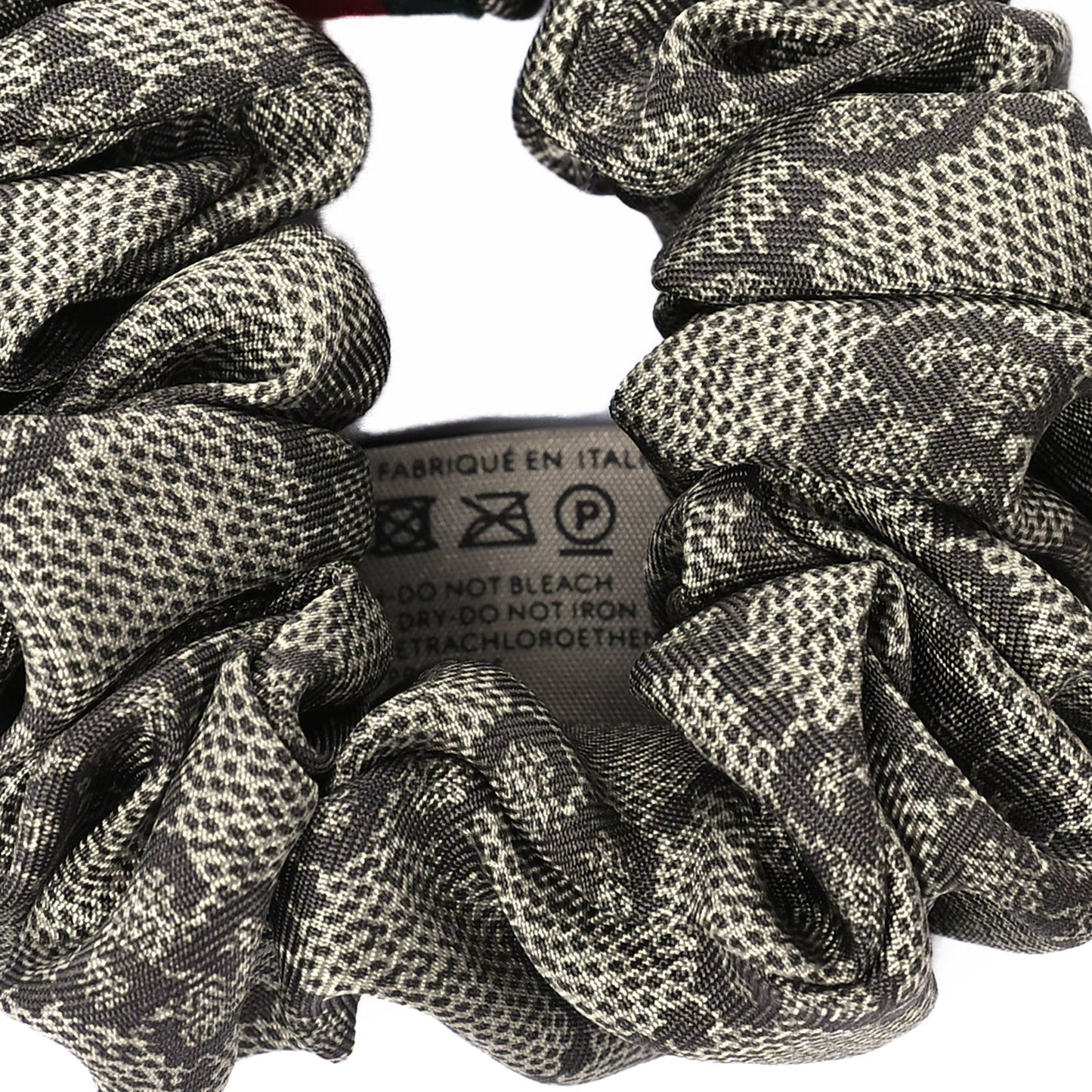 Silk Monogram Web Flora Print Scrunchies Set Multicolor Multicolor