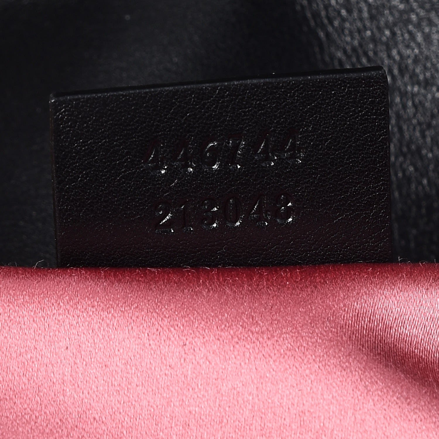 Gucci Velvet Matelasse Mini GG Marmont Shoulder Bag Black 7 of 7