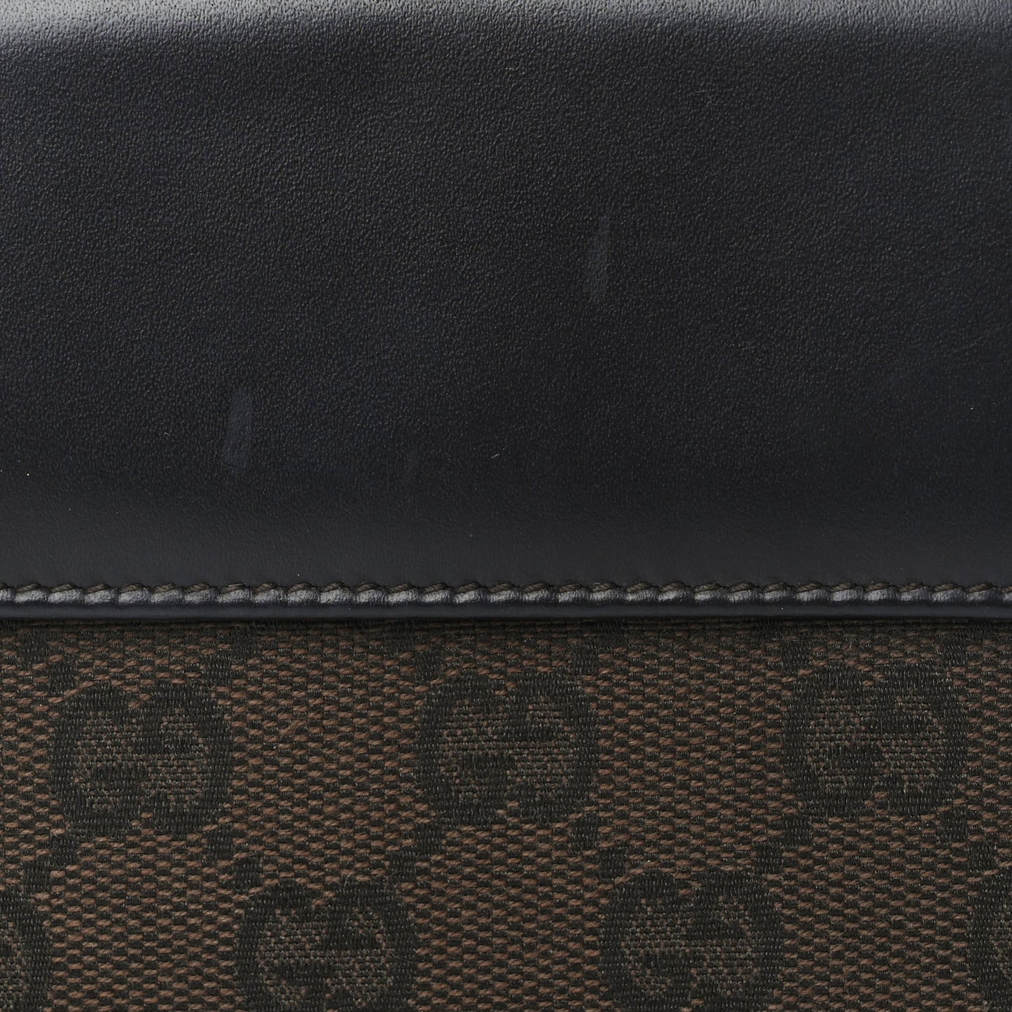 Monogram Piston Lock Compact Wallet Dark Brown