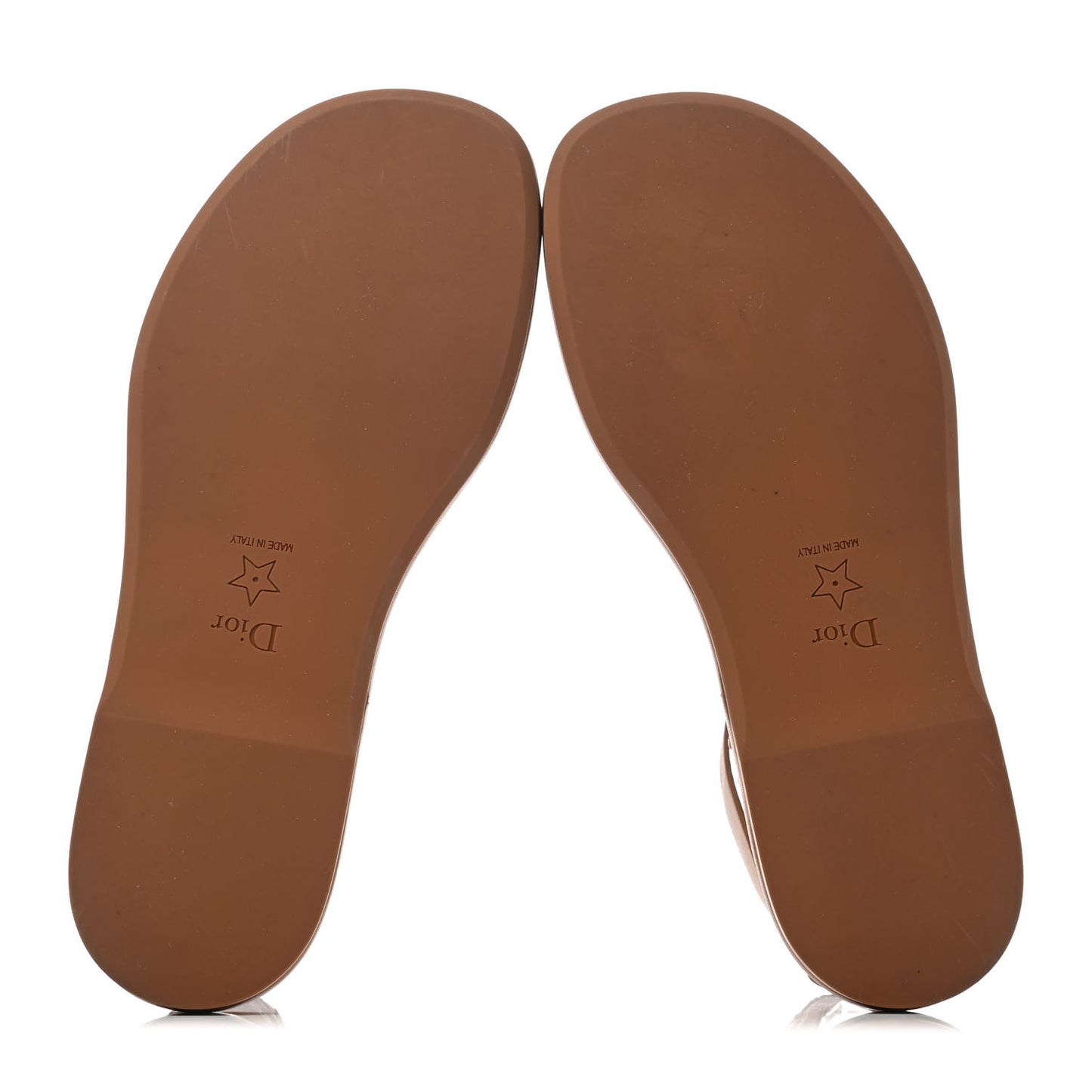 Calfskin Egee Sandals 36 Brown