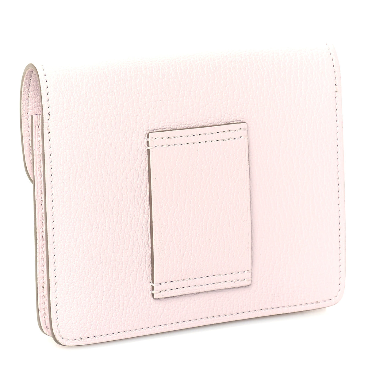 Hermes Chevre Mysore Roulis Slim Wallet  Mauve Pale 3 of 6