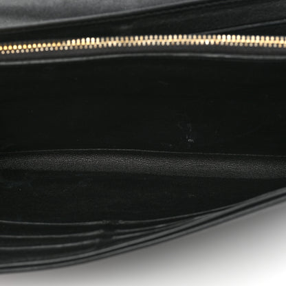 Valentino Garavani Vitello Rockstud Flap Wallet on Chain Black 5 of 27