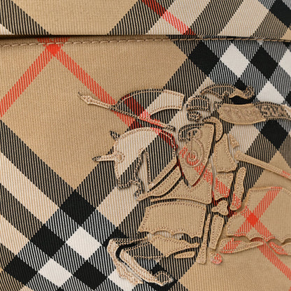 Burberry Canvas Check Belt Bag Black Sand Sand 6 of 8