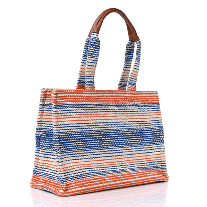 Celine Jacquard Striped Large Cabas Thais Multicolor 3 of 8