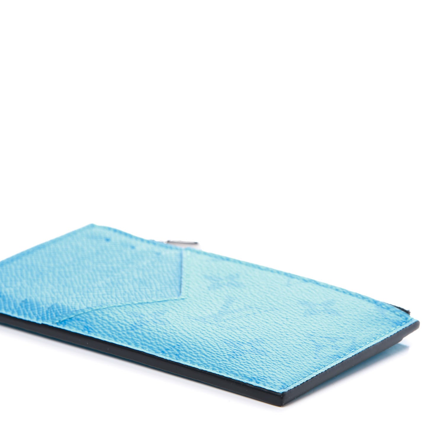 Louis Vuitton Taigarama Coin Card Holder Blue Lagoon 6 of 9