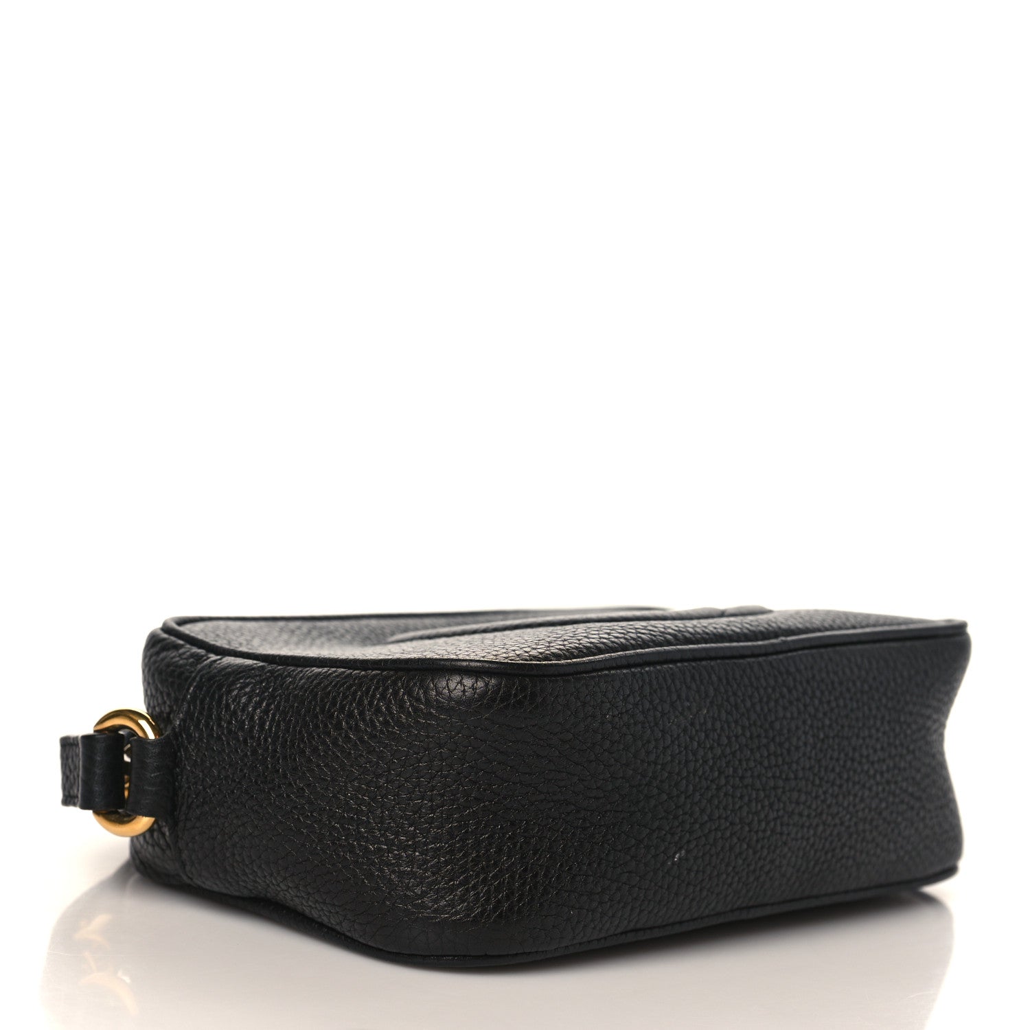 Gucci Pebbled Calfskin Mini Soho Disco Bag Black 4 of 9