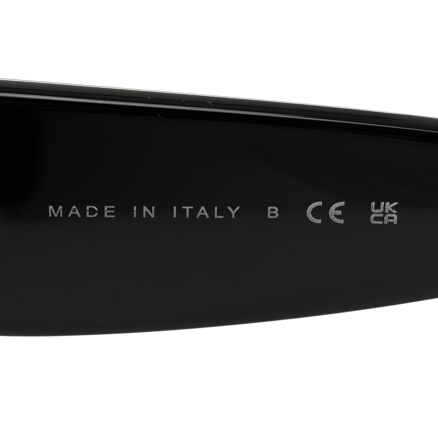 Acetate Rectangle Sunglasses 5435 Black