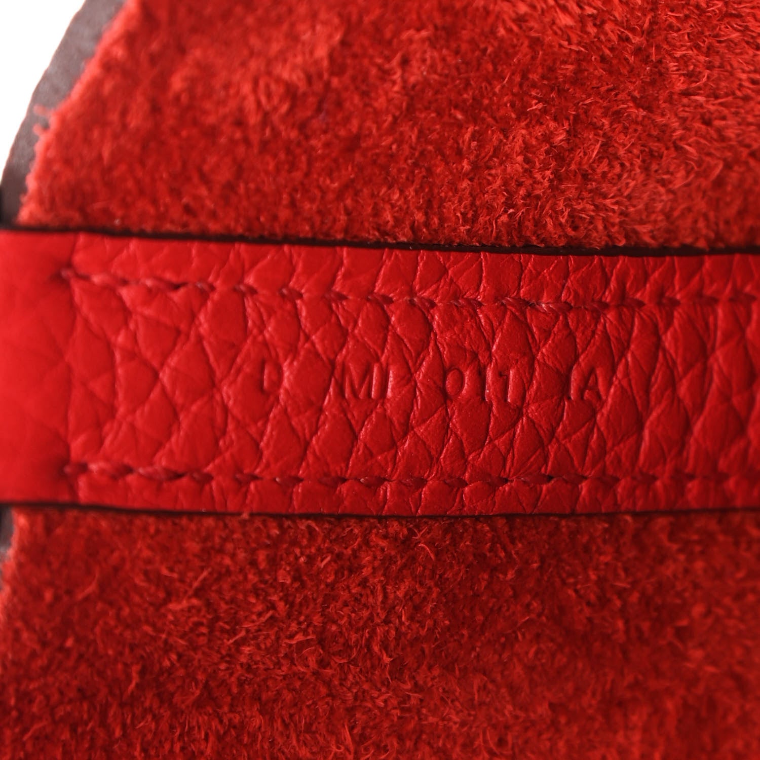 Hermes Taurillon Clemence Picotin Lock 18 PM Rouge De Coeur 7 of 9