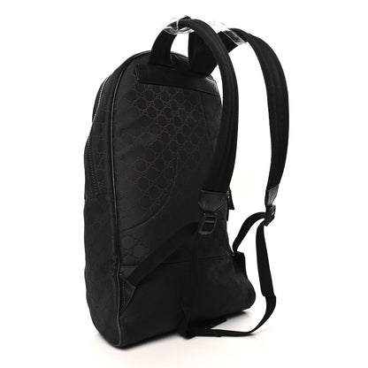 Gucci Nylon Monogram Slim Backpack Black 3 of 11