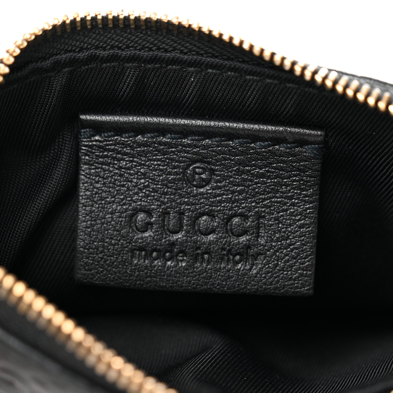 Gucci Guccissima Key Case Black 6 of 7