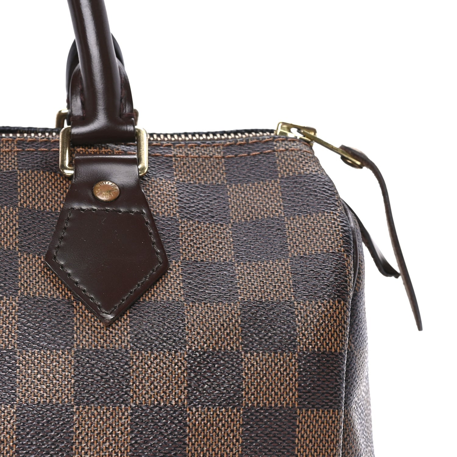 Louis Vuitton Damier Ebene Speedy 25 7 of 9