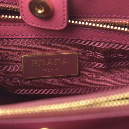 Prada Saffiano Lux Medium Tote Peonia 6 of 11