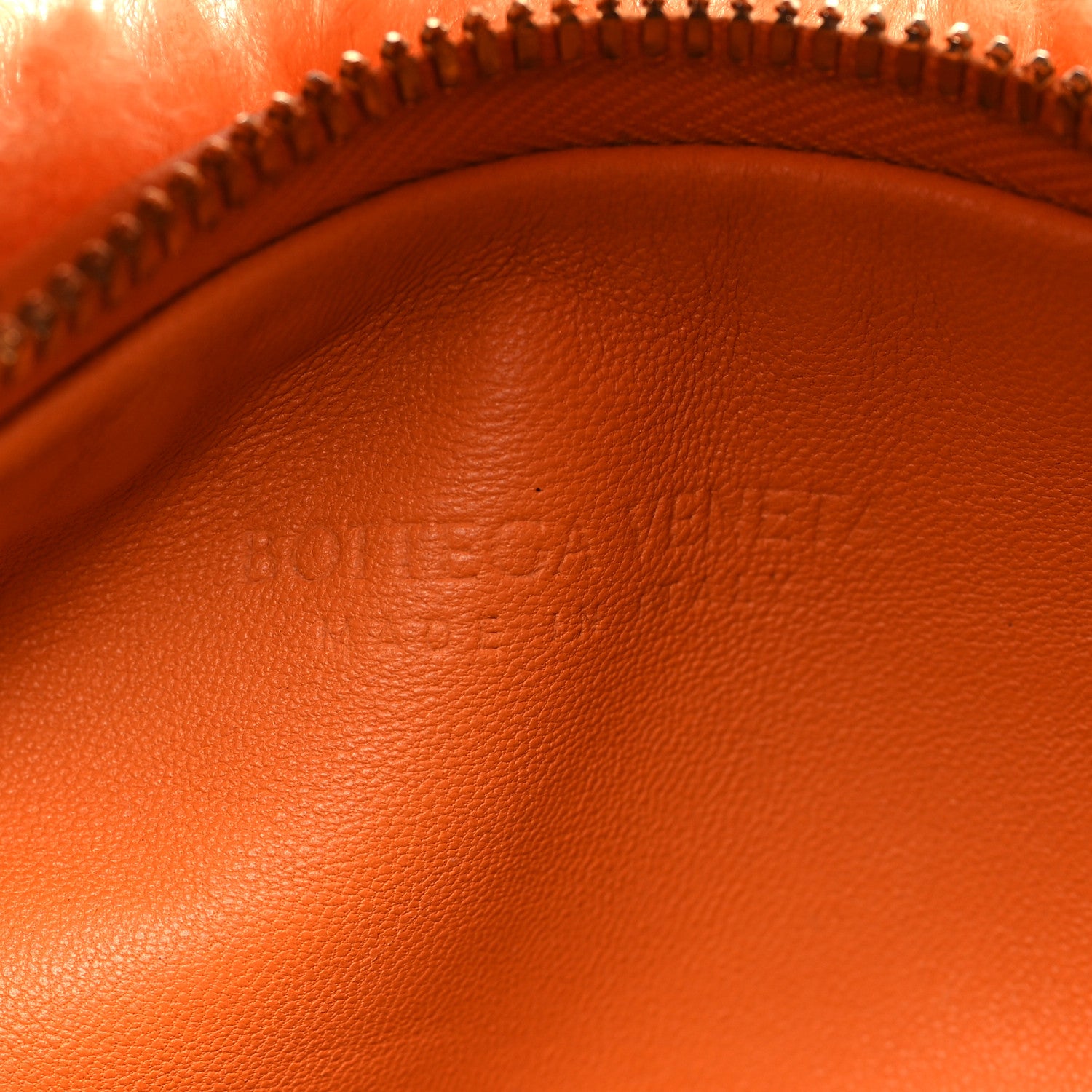 Bottega Veneta Shearling Mini Jodie Light Orange 7 of 11