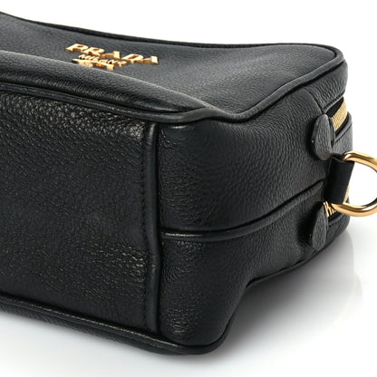 Prada Vitello Phenix Camera Bag Black 8 of 8