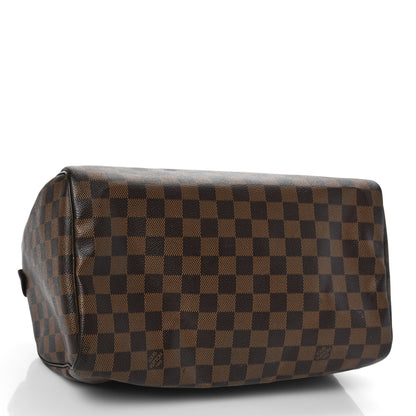 Louis Vuitton Damier Ebene Speedy 30 4 of 10