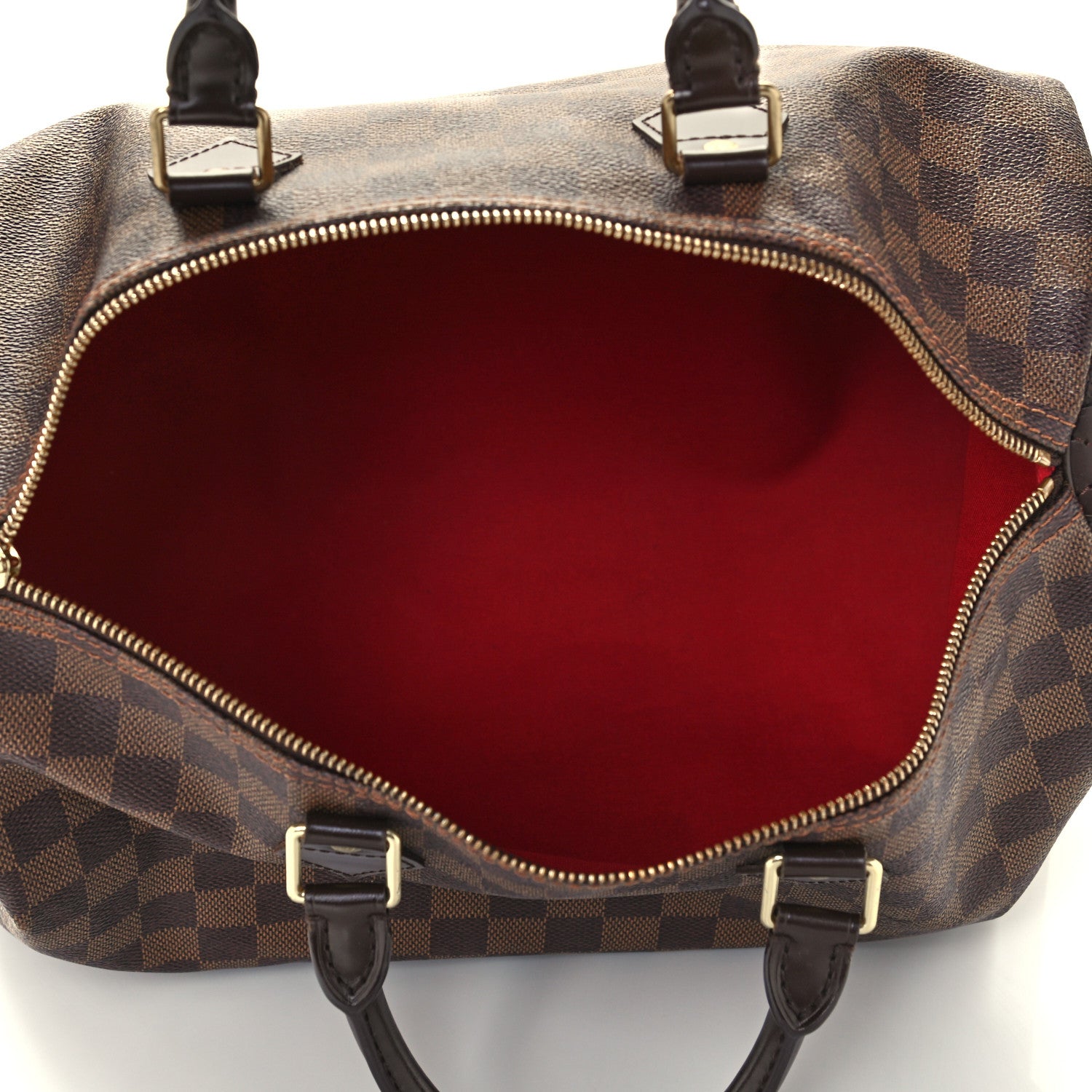 Louis Vuitton Damier Ebene Speedy 35 5 of 10