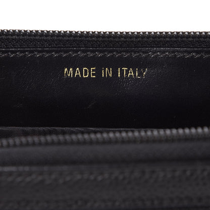 Chanel Caviar Timeless CC Zip Around Wallet Black 7 of 8