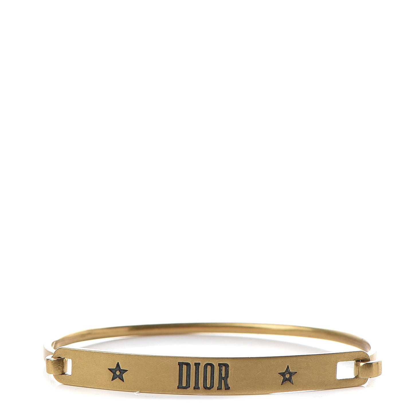 Metal Crystal Dio(r)evolution Bracelet Set Gold