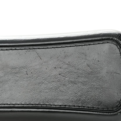 Chanel Aged Calfskin Quilted Medium Gabrielle Hobo Black White 18 of 22