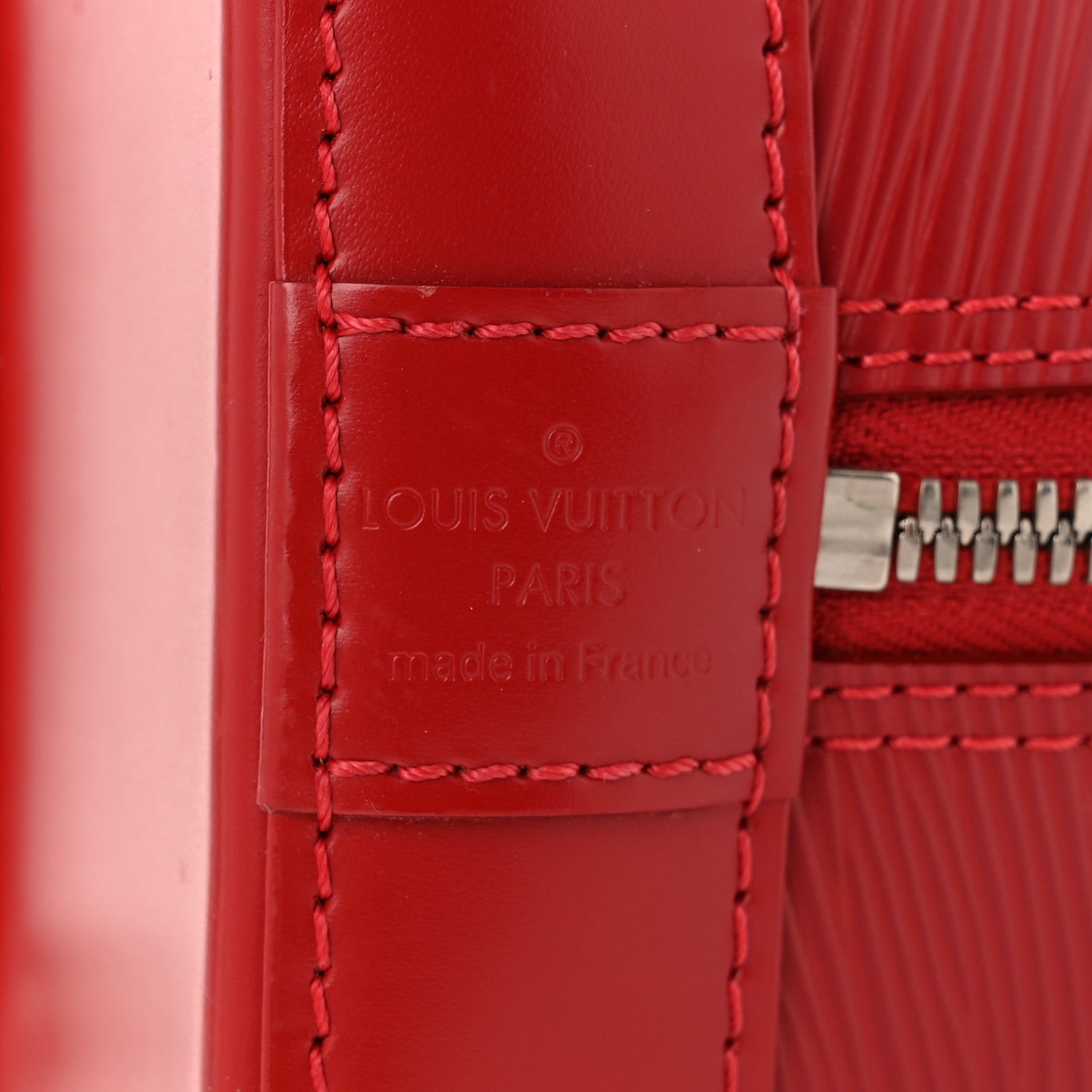 Louis Vuitton Epi Alma PM Rubis 7 of 11