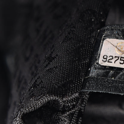 Chanel Lambskin Pleated CC Shoulder Bag Black 7 of 16